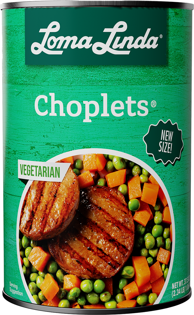 Loma Linda - Choplets - 40 oz. - Family Size | Vegefood