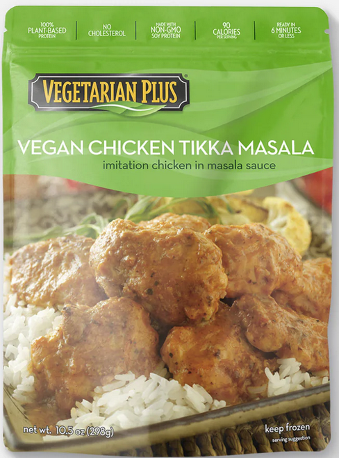 Vegetarian Plus - Vegan Chicken Tikka Masala - 10.5oz | Vegefood