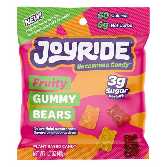 Joyride Sweets - Fruity Gummy Bears - 1.7 oz.