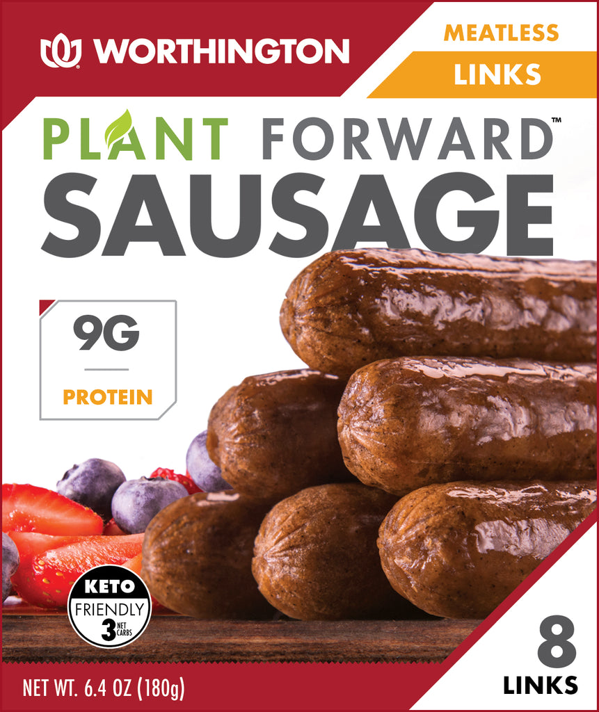Worthington - Sausage Links - 8oz. (2-Boxes)