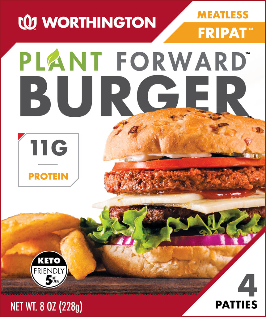 Worthington - Fripat Burger - 9oz. (2-Boxes)