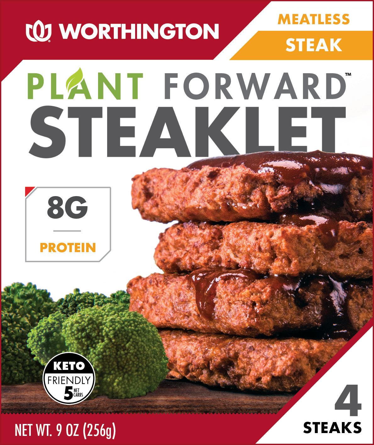 Steaklets by Worthington Foods - 4 ct. (2-Boxes)