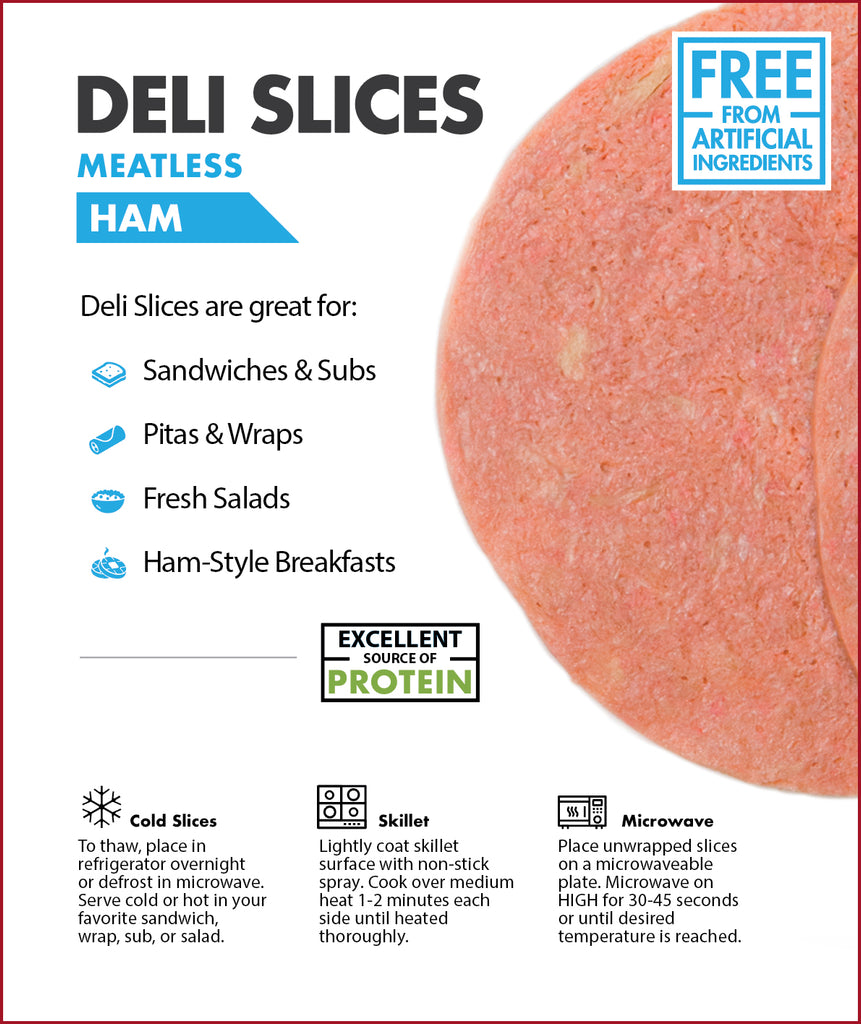 Worthington - Deli Slices - Ham - 6.9oz. (2-Boxes)