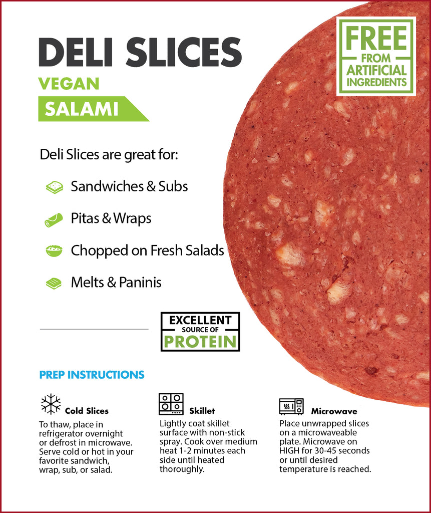 Worthington - Deli Slices - Salami - 6.9oz. (2-Boxes)