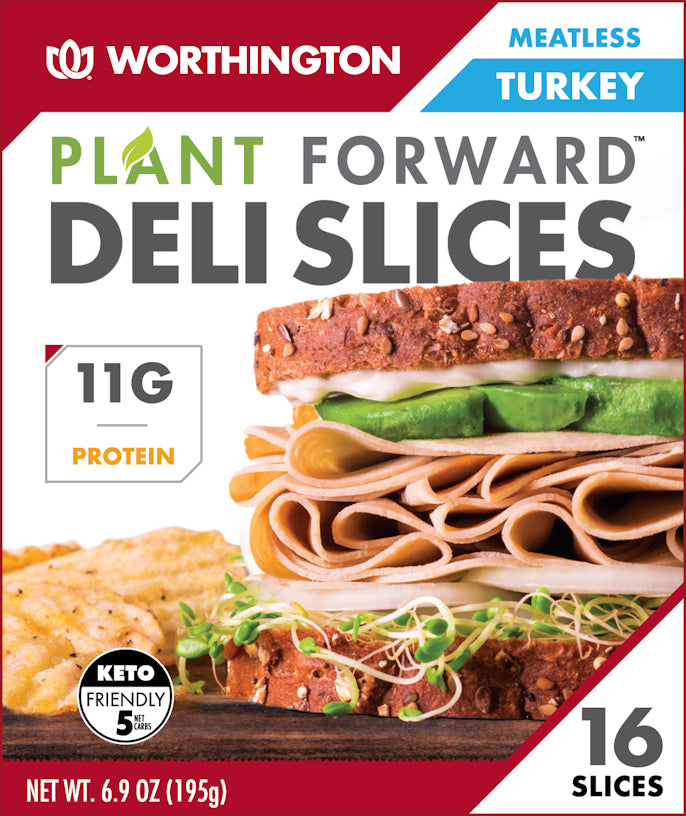 Worthington - Deli Slices - Turkey - 6.9oz. (2-Boxes)