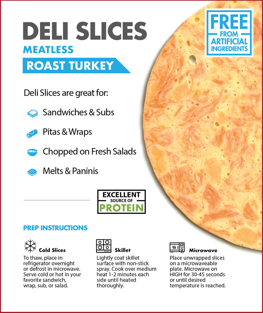 Worthington - Deli Slices - Roast Turkey 6.9 oz. (2-boxes)