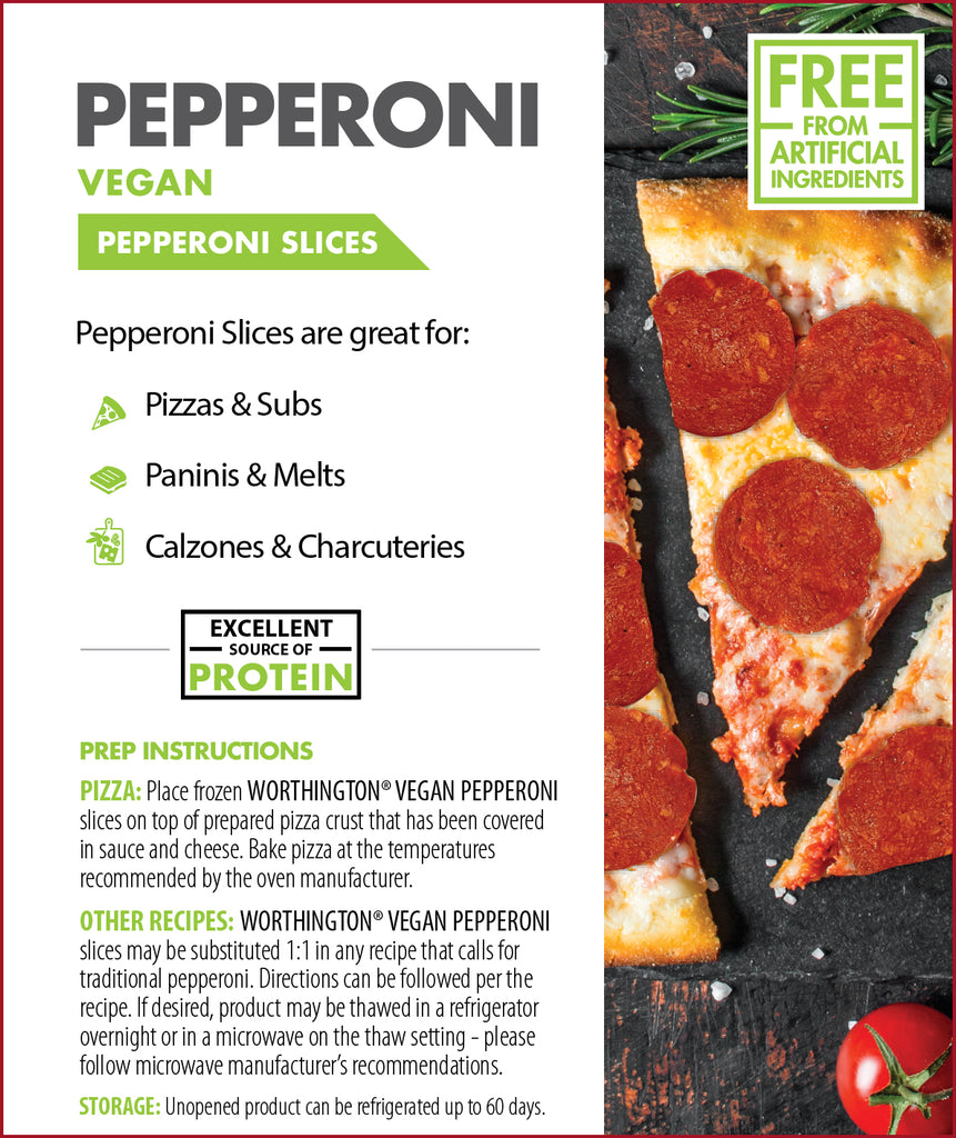Worthington - Deli Slices - Pepperoni - 5.5oz. (2-Boxes)