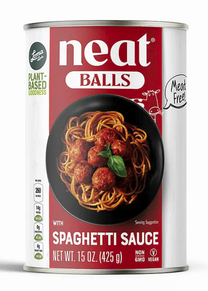 plant based spaghetti sauce Loma Linda - Neatballs - Spaghetti Sauce - 15 oz