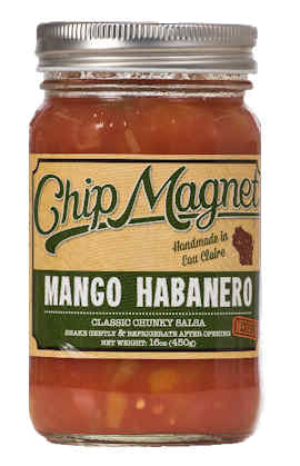Chip Magnet - Mango Habenaro Salsa - 16 oz.