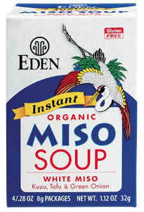 Eden Foods - Instant White Miso Soup 4-0.28oz.