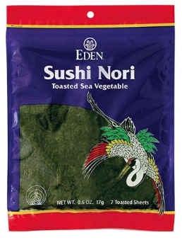 Eden Foods - Sushi Nori - 7 Toasted Sheets