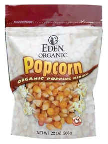 Eden Foods - Yellow Popcorn Organic - 20oz.