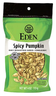 Eden Foods - Spicy Pumpkin Seeds - 4oz.