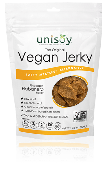Unisoy Vegan Jerky - Pineapple Habanero -3.5oz